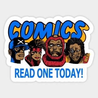 Comics Read One Today (Milestone Edit.) Sticker